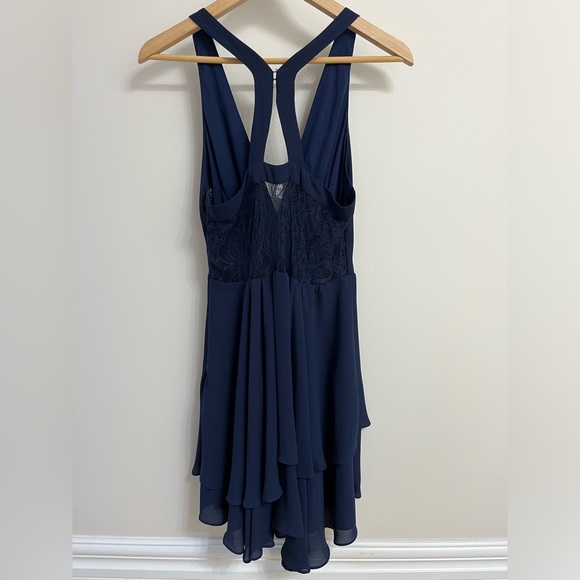 BCBGeneration Women’s Navy Mini Dress - Picture 2 of 8